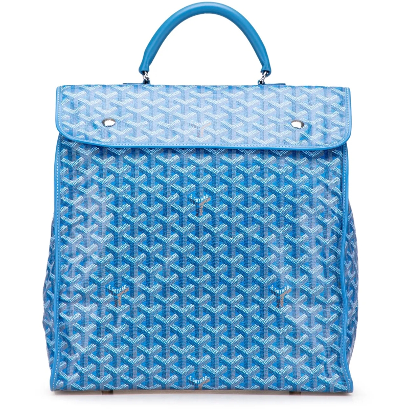 GOYARD Rucksack Goyardine Saint Leger Backpack blau