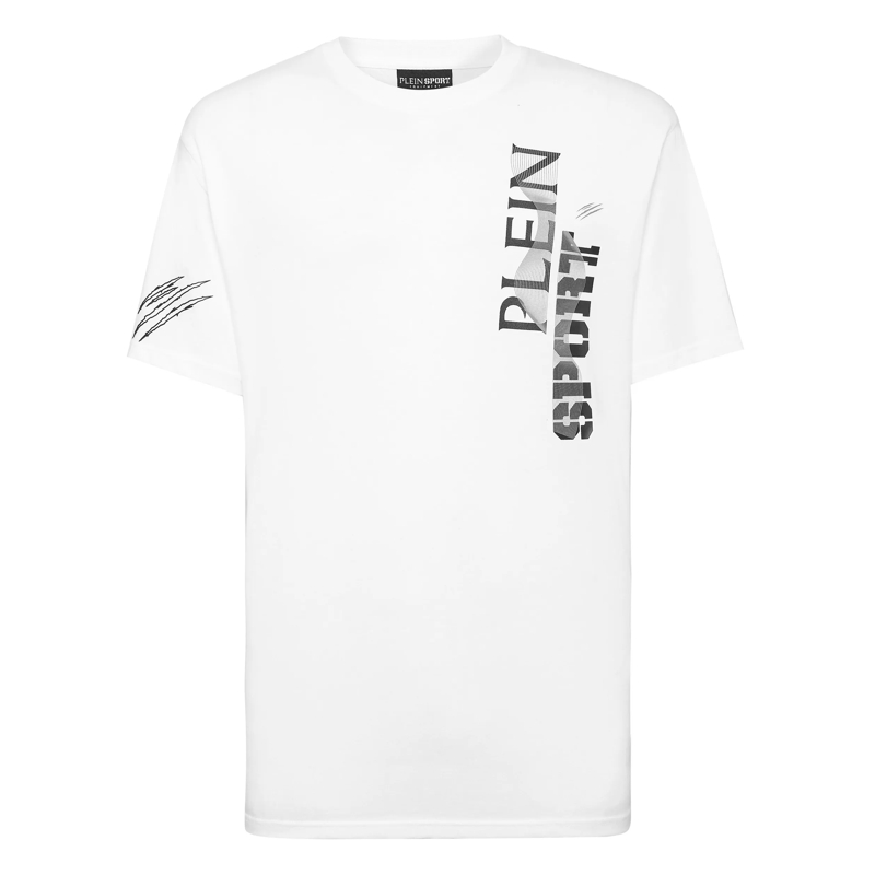 Plein Sport T-Shirt T-Shirt Wave weiss