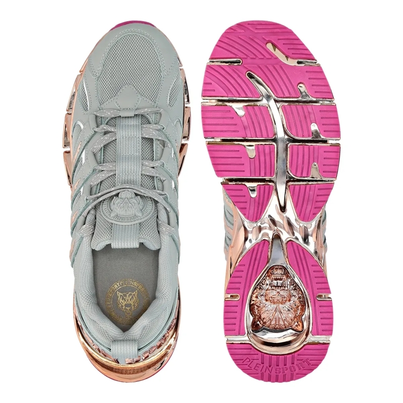 Plein Sport Low-Top-Sneaker Runner Sneaker grau(Image 4)