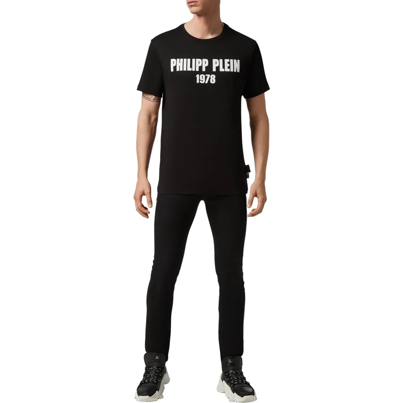 Philipp Plein T-Shirt T-Shirt Rundhalsausschnitt Ss schwarz(Image 5)