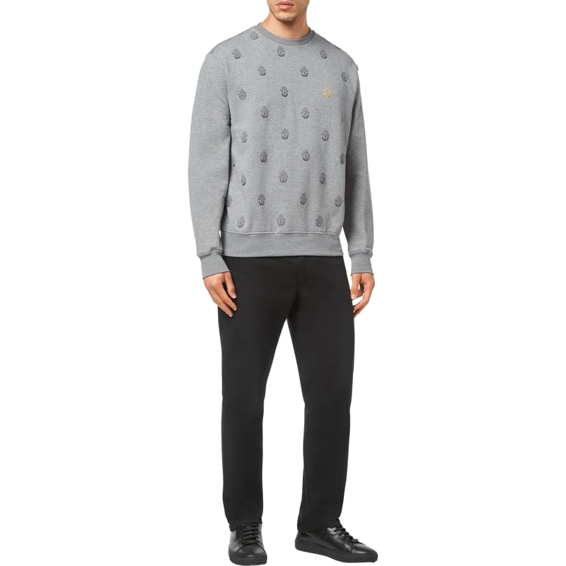 BILLIONAIRE Top Sweatshirt grau(Image 3)