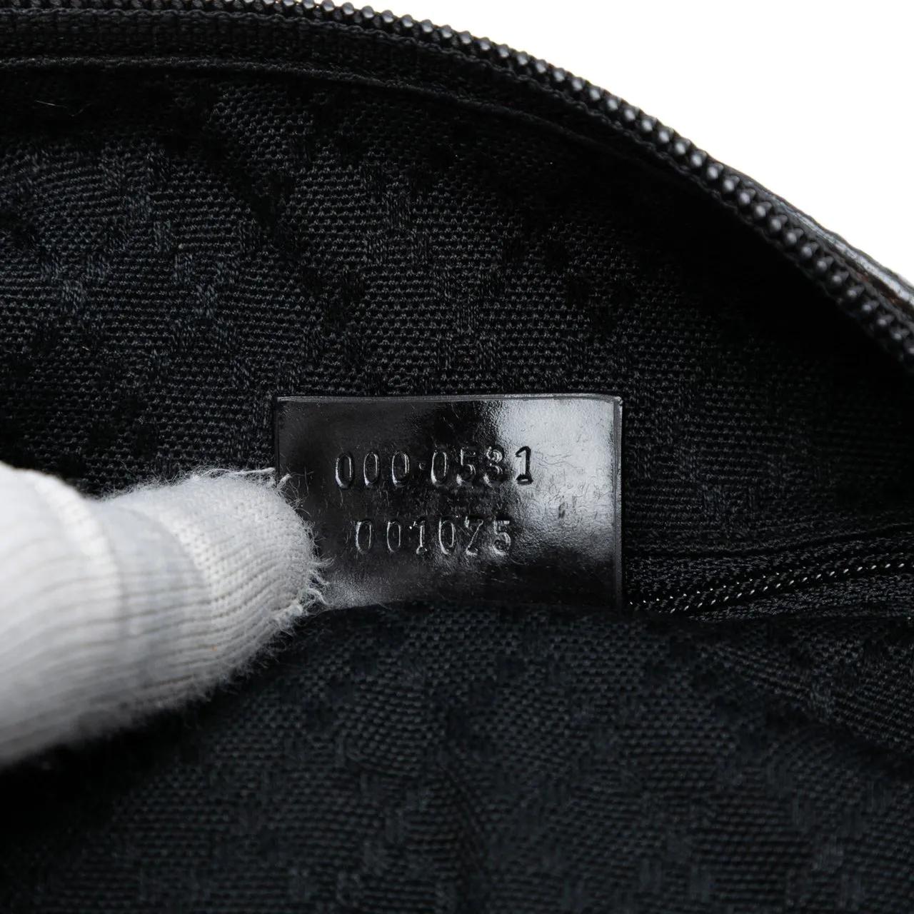 Thumbnail - Gucci Hobo Bags - Nylon Bamboo Shoulder Bag - Gr. unisize - in Schwarz - für Damen