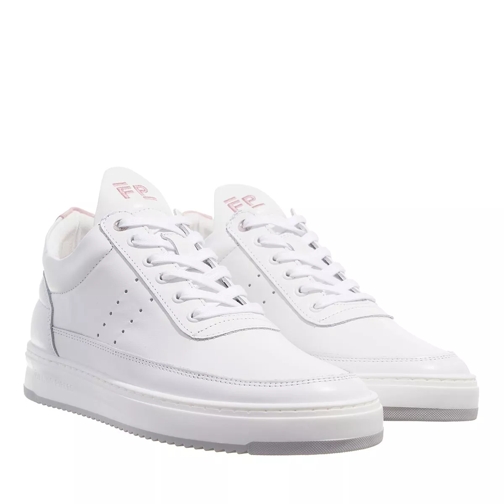 Filling Pieces Low Top Bianco Rosa sneaker basse
