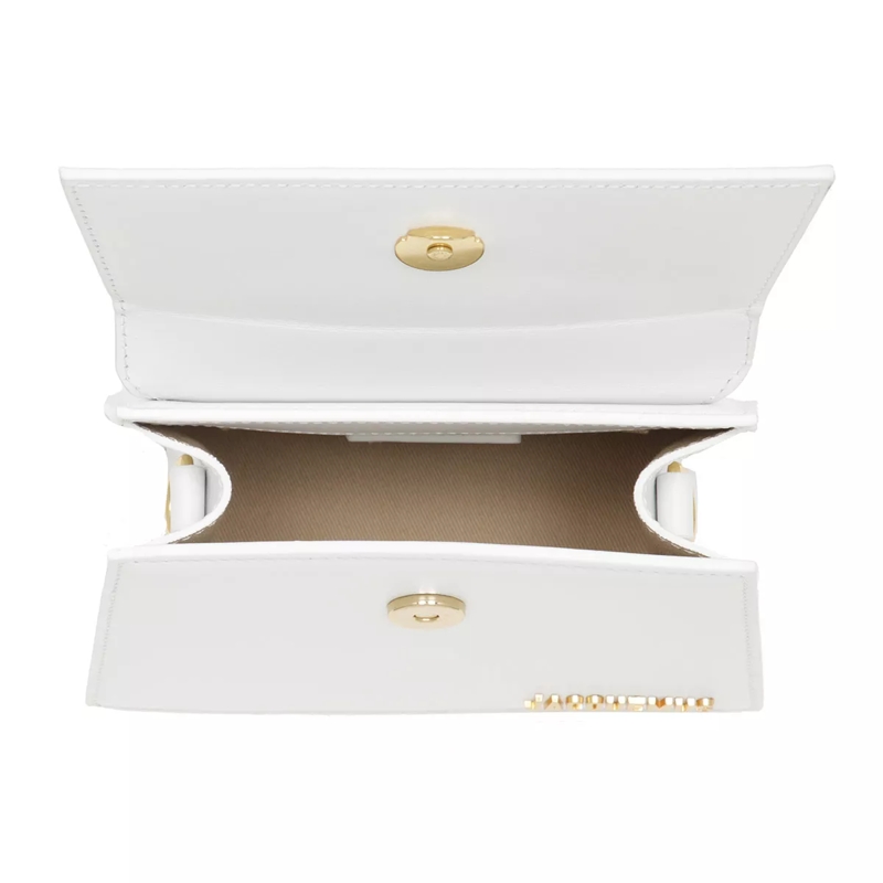 Jacquemus Satchel Le Chiquito Moyen Top Handle Bag Leather White (Image 5)