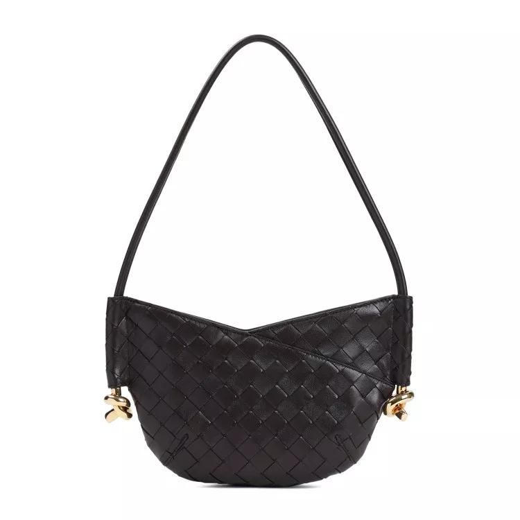 Bottega Veneta Shopper - Mini Hobo Solstice Bag - Gr. unisize - in Schwarz - für Damen