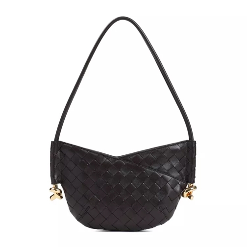 Bottega Veneta Mini Hobo Solstice Bag Black Axelremsväska