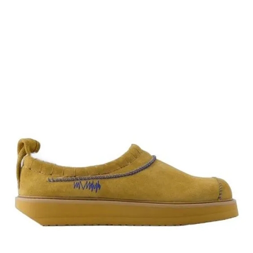 Ader Error Mocassin Slides Slip On - Leather - Camel Gold