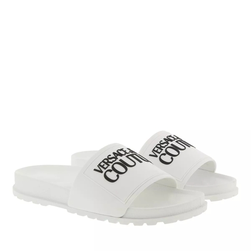 Versace Jeans Couture Linea Fondo Slide  White Slipper