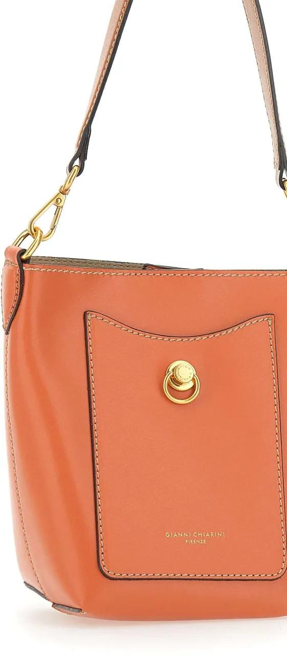 Gianni Chiarini Hobo bags Orange in oranje