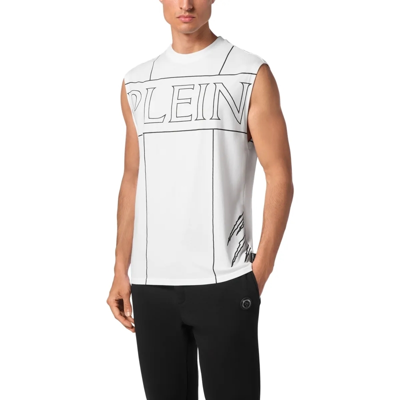 Plein Sport Top Tank-Top weiss(Image 3)