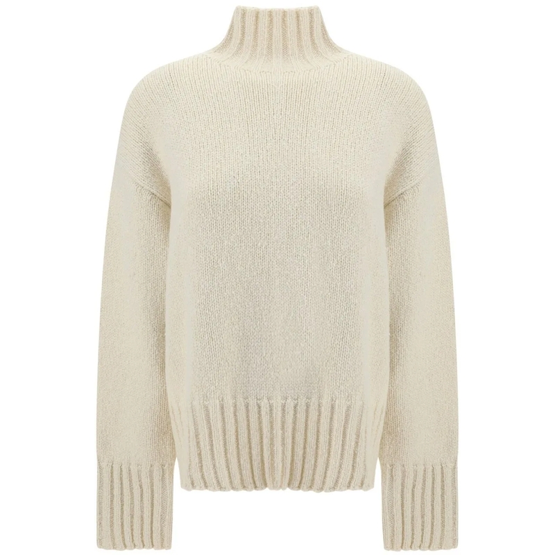 Jil Sander  Jil Sander Wool And Silk Sweater weiß
