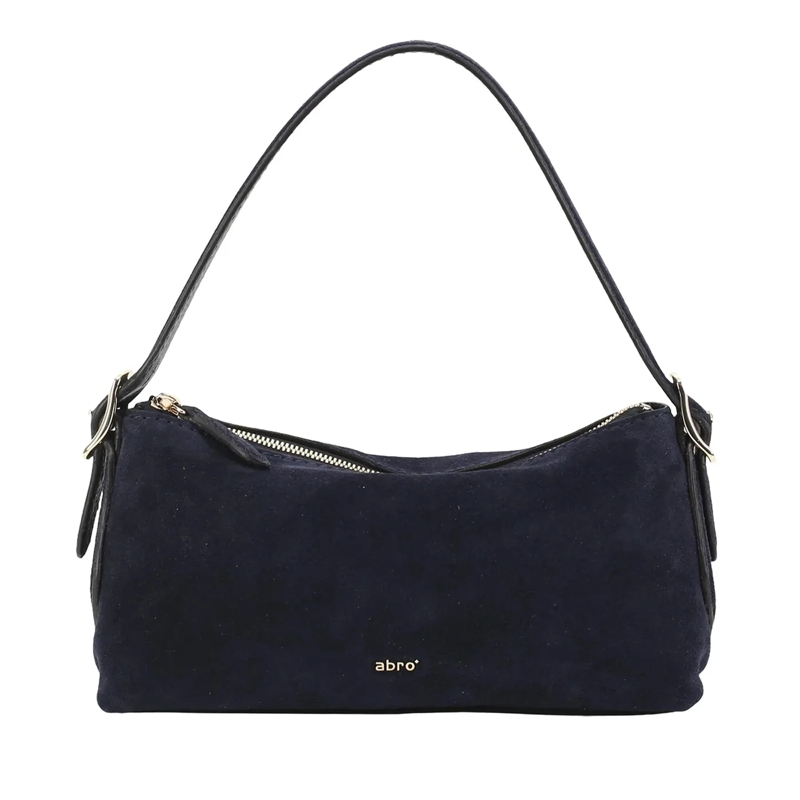 Abro Schultertasche Schultertasche CARINA dunkel-blau