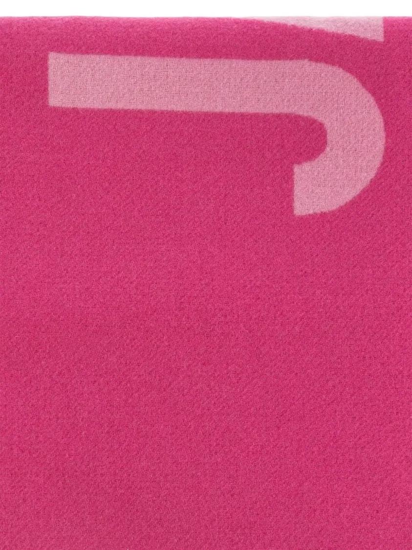 Thumbnail - Jacquemus Tücher & Schals - Rectangular Wool Scarf - Gr. unisize - in Rosa - für Damen