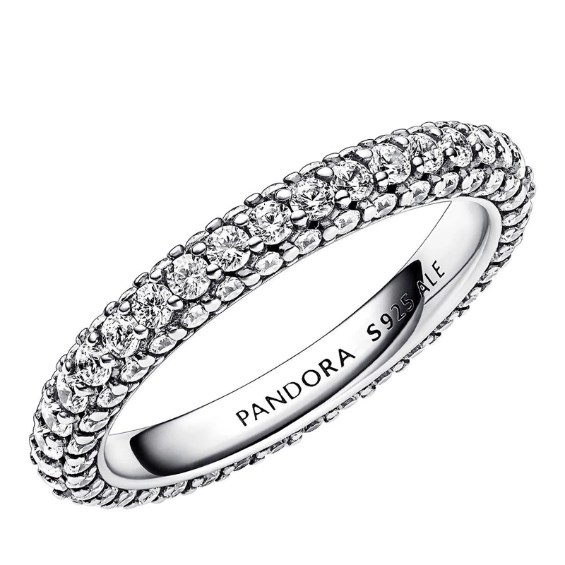 Pandora Bague d'éternité Pandora Timeless Pavé Single-row  Clear(Image 5)