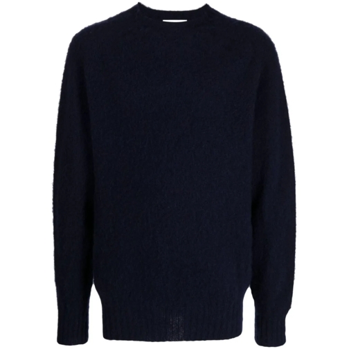 YMC Pullover Crewneck Sweater Blue