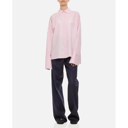 Loewe Chemises Turn-Up Shirt Pink