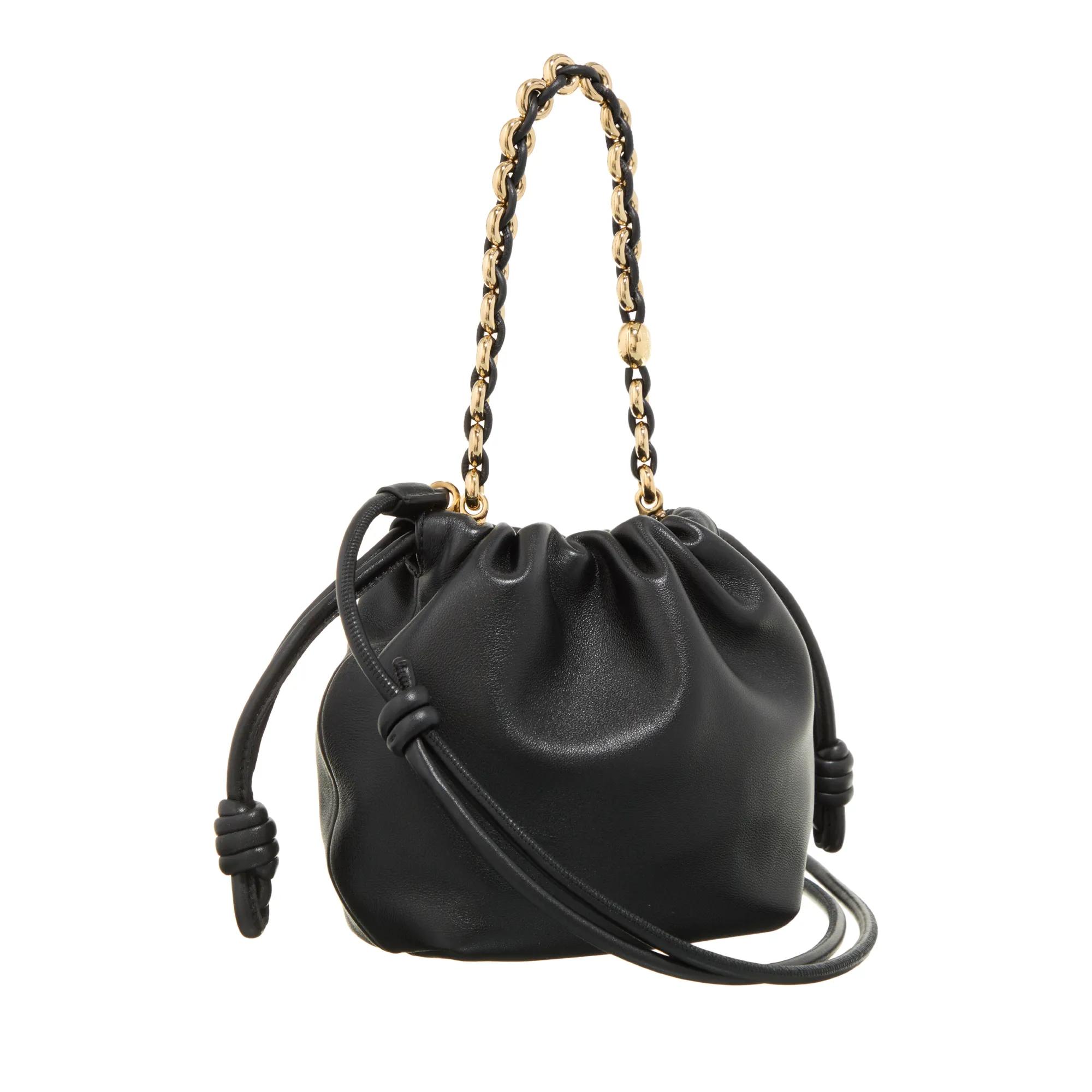 Loewe Satchels Flamenco Purse Mini Bag in zwart
