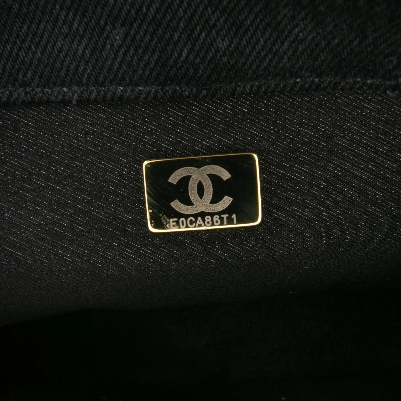 Thumbnail - Chanel Hobo Bags - Mini Rectangular Quilted Denim Mood Flap - Gr. unisize - in Grau - für Damen