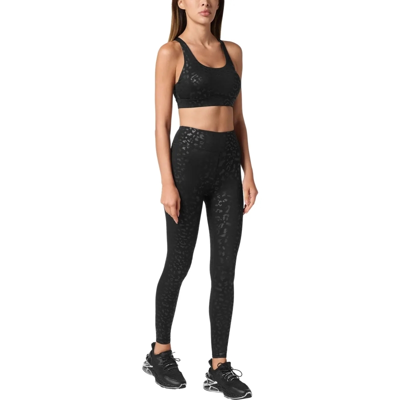 Plein Sport Leggings Leggings Leopard schwarz(Image 3)