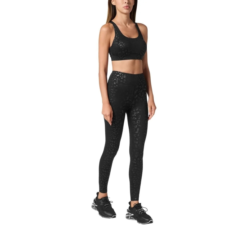 Plein Sport Leggings Leggings Leopard schwarz(Image 2)