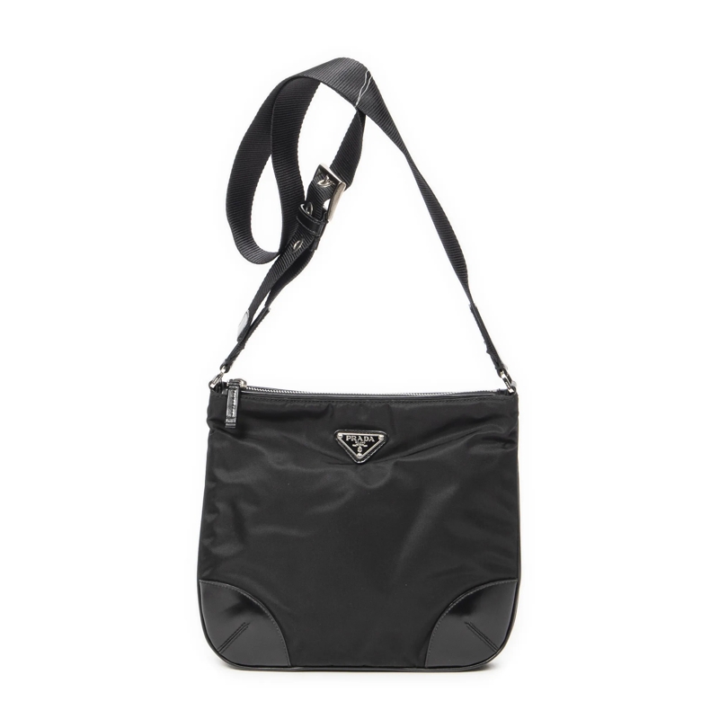 Prada Crossbody Bag Zip Crossbody schwarz