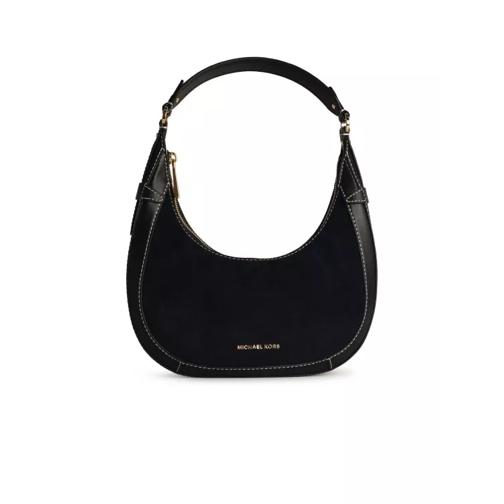 MICHAEL Michael Kors Preston Black Leather Shoulder Bag Black Sac à bandoulière