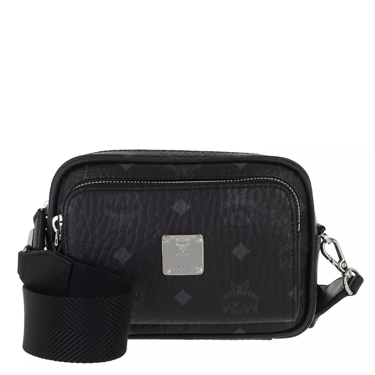 Mcm black crossbody bag sale