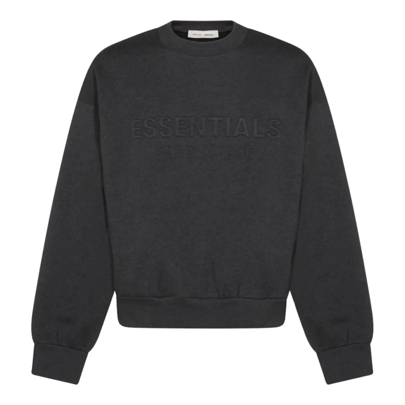 FEAR OF GOD  Classic Neutral Sweatshirt With Round Neckline Black