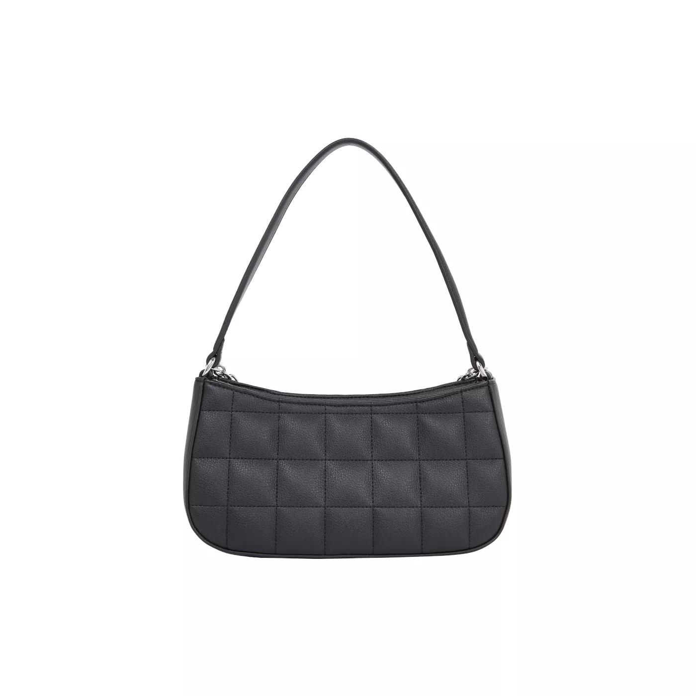 Calvin Klein Crossbody bags Square Quilt Schwarze Handtasche K60K in zwart