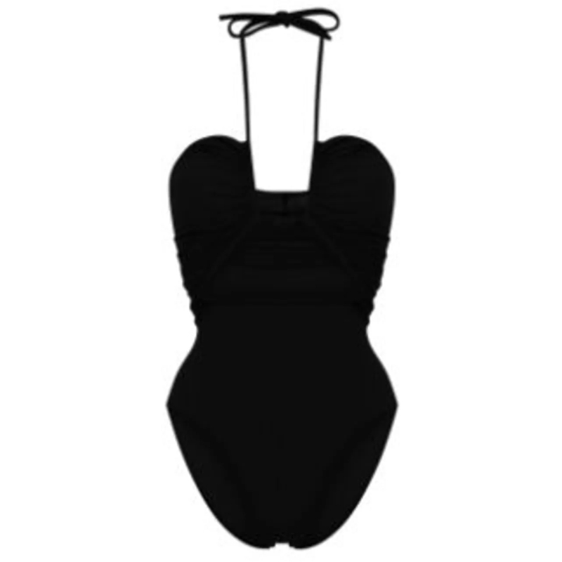 Rick Owens T-Shirt Prong Bather Black schwarz