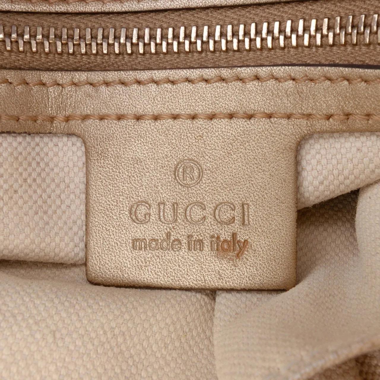 Thumbnail - Gucci Hobo Bags - Small Guccissima Bree Satchel - Gr. unisize - in Gold - für Damen