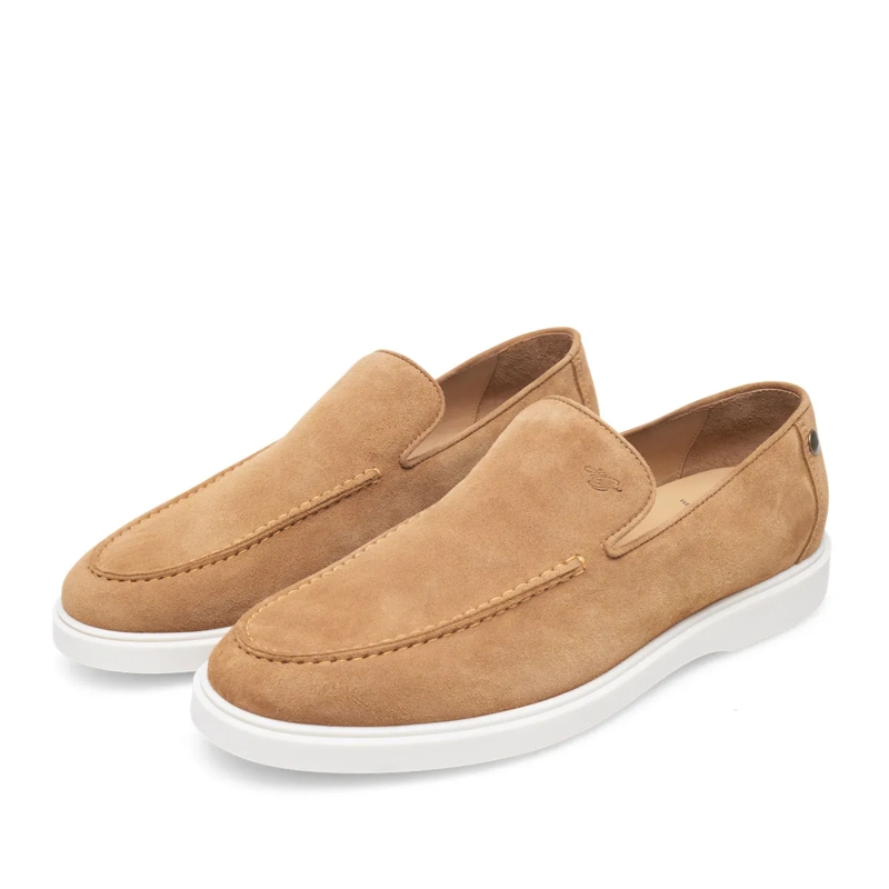 Heinrich Dinkelacker Loafer Loafer Genua Plain Loafer V hell-braun(Image 4)