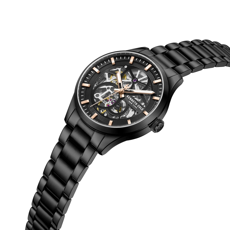 Kenneth Cole Automatikuhr Automatikuhr Ashton schwarz(Image 2)