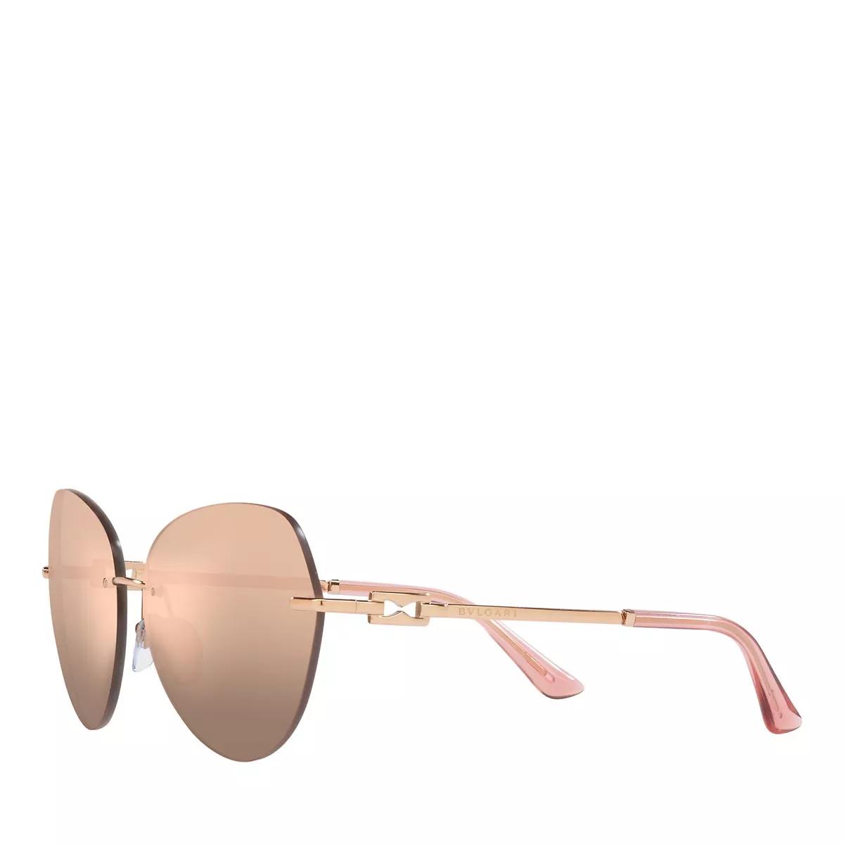 Bvlgari sunglasses 2024 rose gold