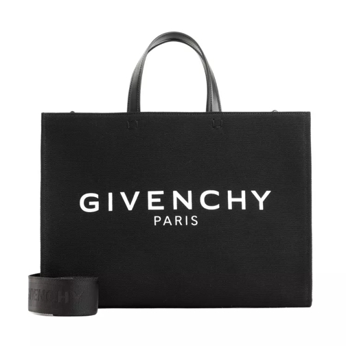 Givenchy Medium G-Tote Shopping Bag Black Draagtas