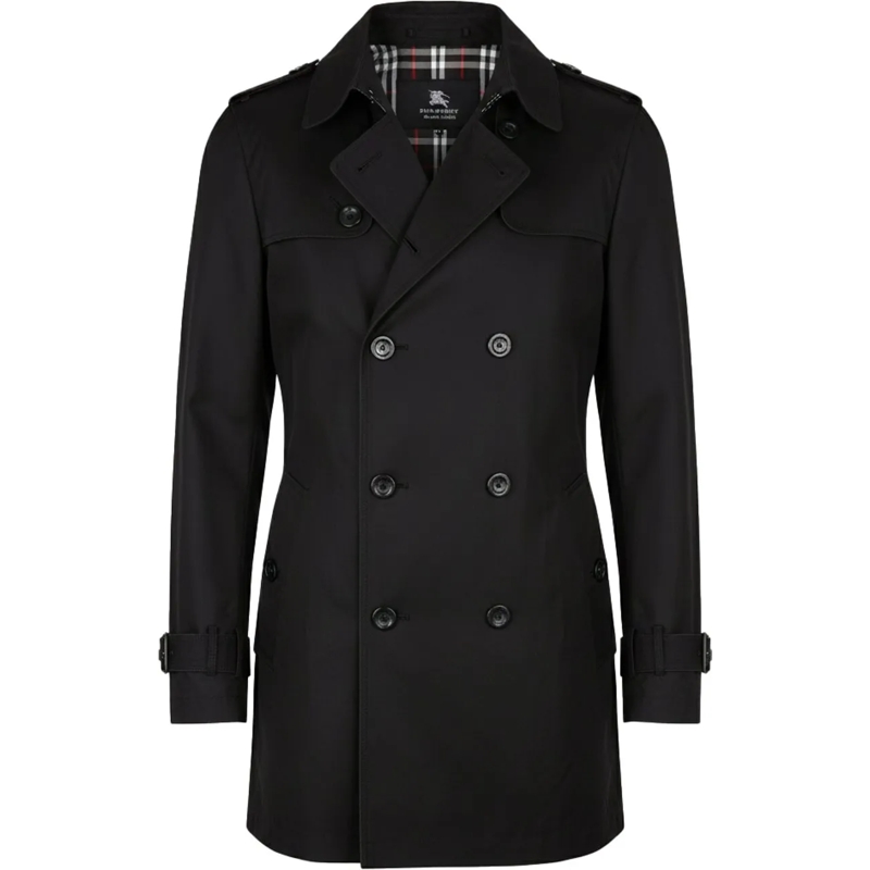Burberry Trenchcoat Burberry Black Label Cotton Trenchcoat (M) schwarz