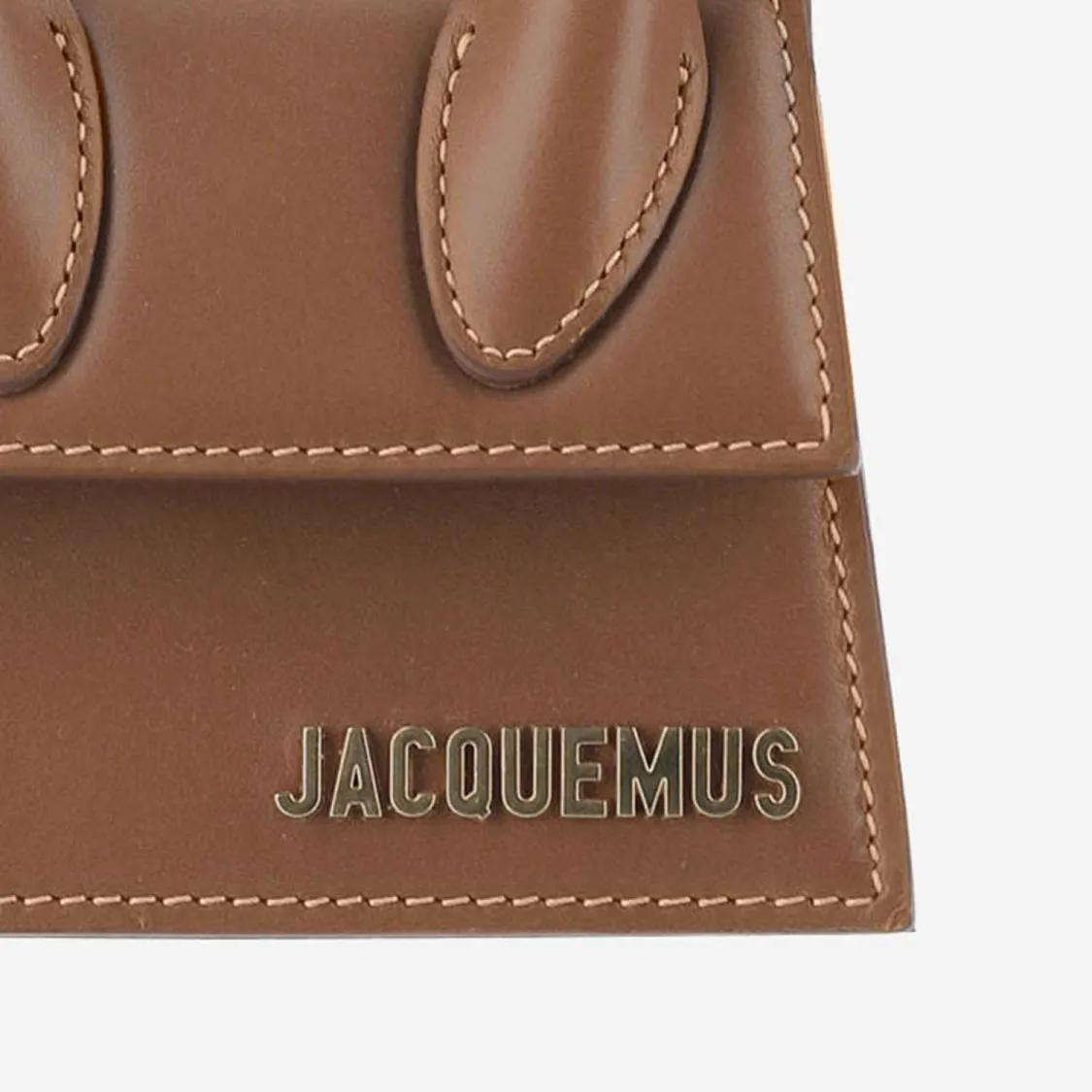 Jacquemus Hobo bags Le Chiquito Moyen Bag in bruin