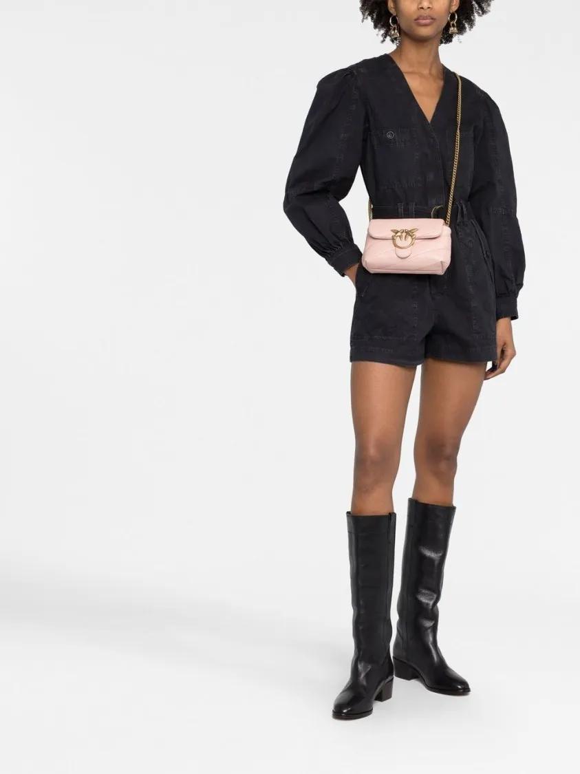 Pinko Hobo bags Sheepskin Bag in roze