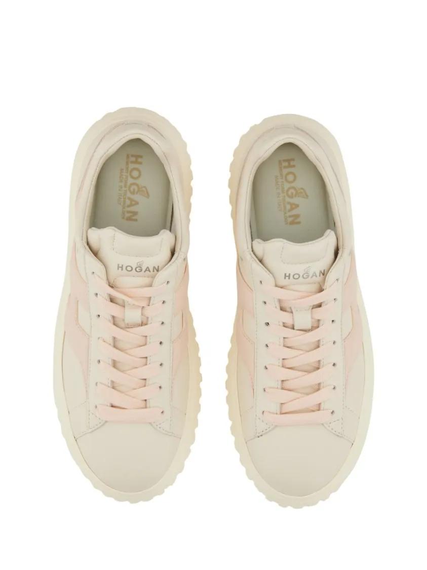 Thumbnail - Hogan Low-Top Sneaker - "H-Stripe" Sneaker - Gr. 40 (EU) - in Weiß - für Damen