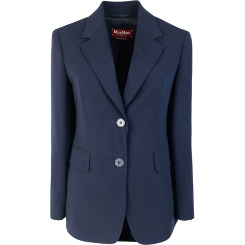 Max Mara Sommerjacken Max Mara Studio Jackets Blue blau