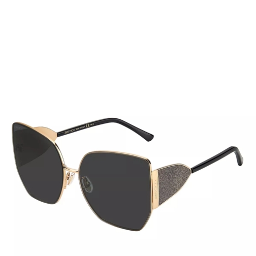 Jimmy Choo RIVER/S         Gold Black Sunglasses