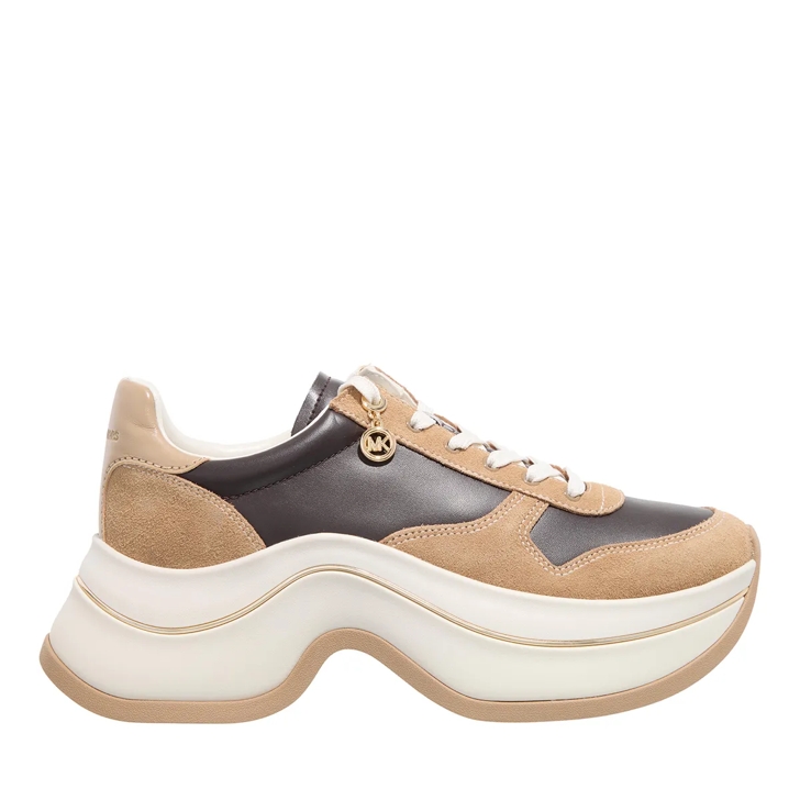 Michael Kors Arla Trainer Husk Multi | Low-Top Sneakers