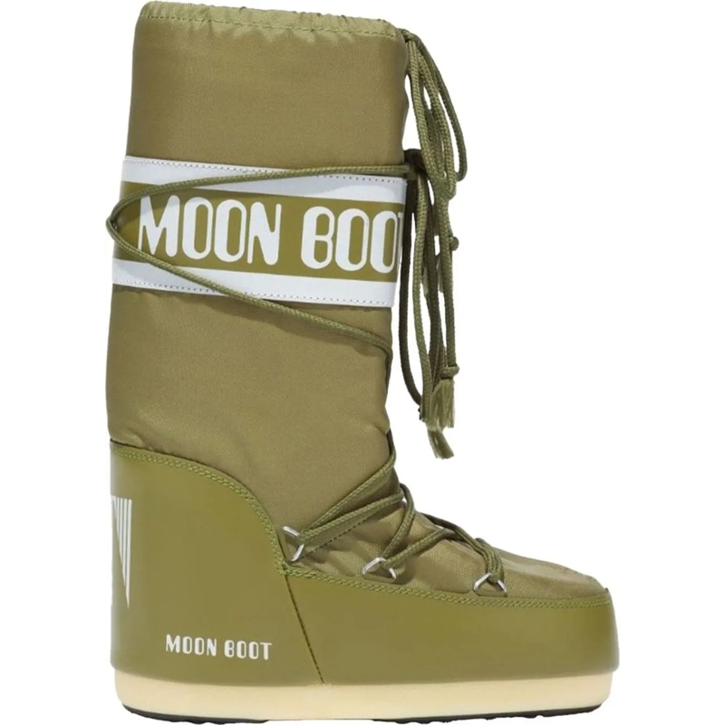 Moonboot Bottes Moon Boot Mb Icon Nylon Boots Khaki 80d1400440 grün