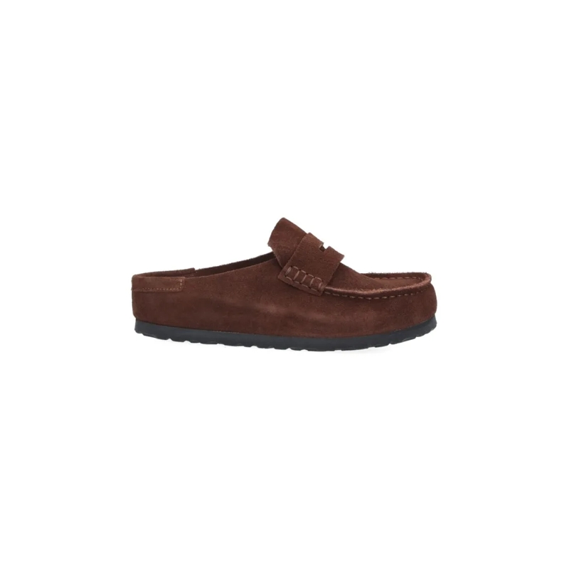Birkenstock Loafer "Naples" Sabot – Brown Brown(Image 2)