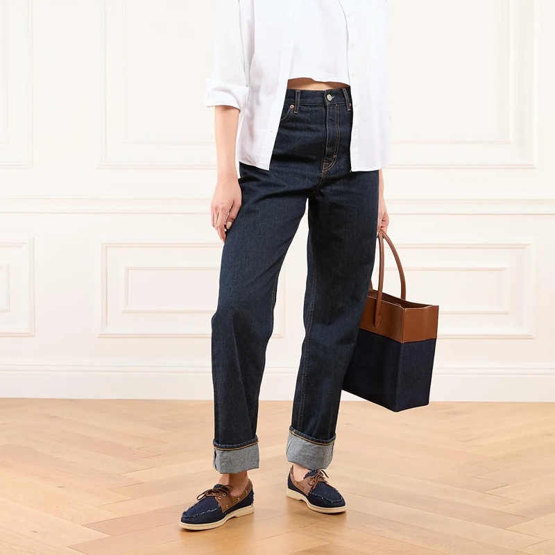 Coccinelle Bootsschoenen C-Cruise Denim Blue Den/Cognac(Image 2)