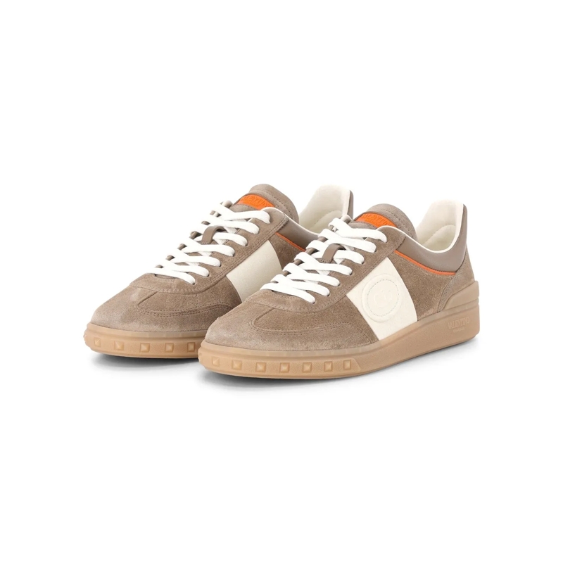 Valentino Garavani Schnürschuhe Sneaker aus Veloursleder schwarz(Image 5)