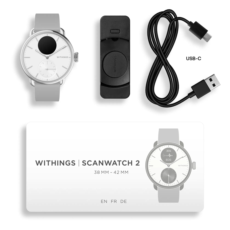 Withings Automatikuhr Scanwatch 2 weiss(Image 9)