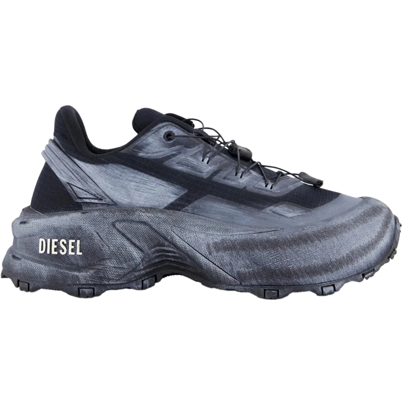 Diesel Sneaker basse Heren D-Cage D-Cage Runner Sneakers schwarz