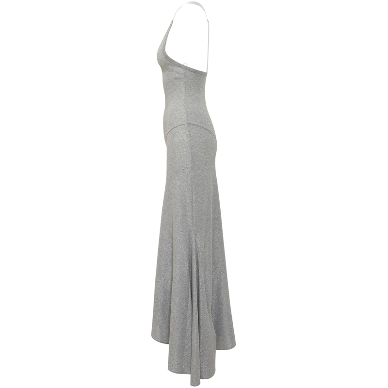 Off-White Robe longue Abito Alla grau(Image 3)