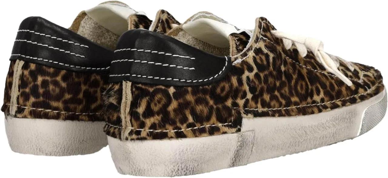 Thumbnail - Philippe Model Low-Top Sneaker - Leopard Print Low-Top Sneakers - Gr. 39 (EU) - in Beige - für Damen